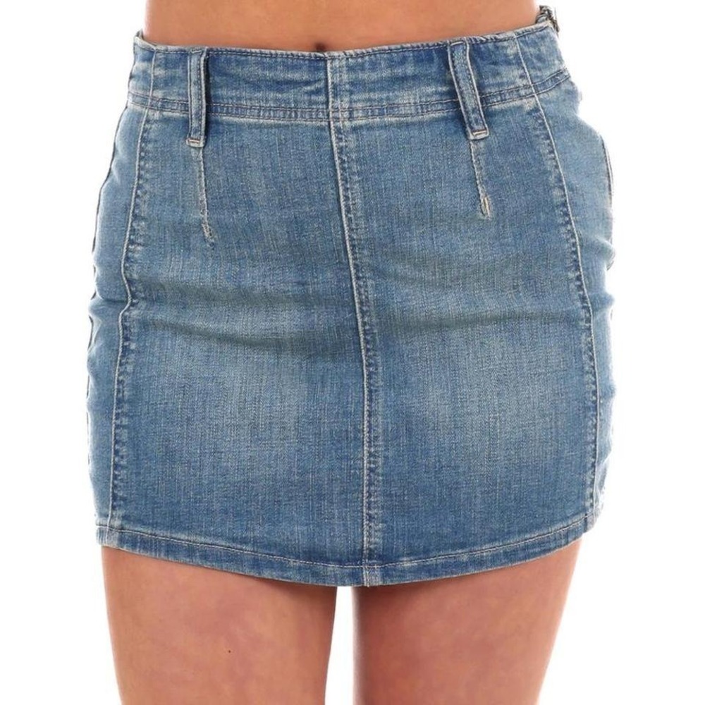 Free People Daylight Denim Mini Skirt Size 25